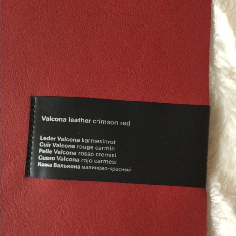 VALCONA leather crimson red ... Audi OEM
